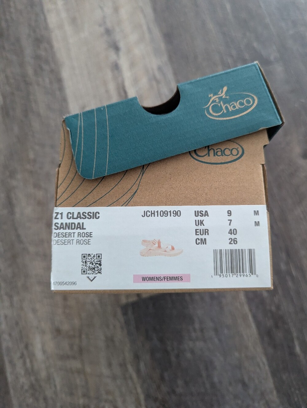 NWOT Women's Z/1 Chacos (Size 9) - Desert Rose - Picture 6 of 6